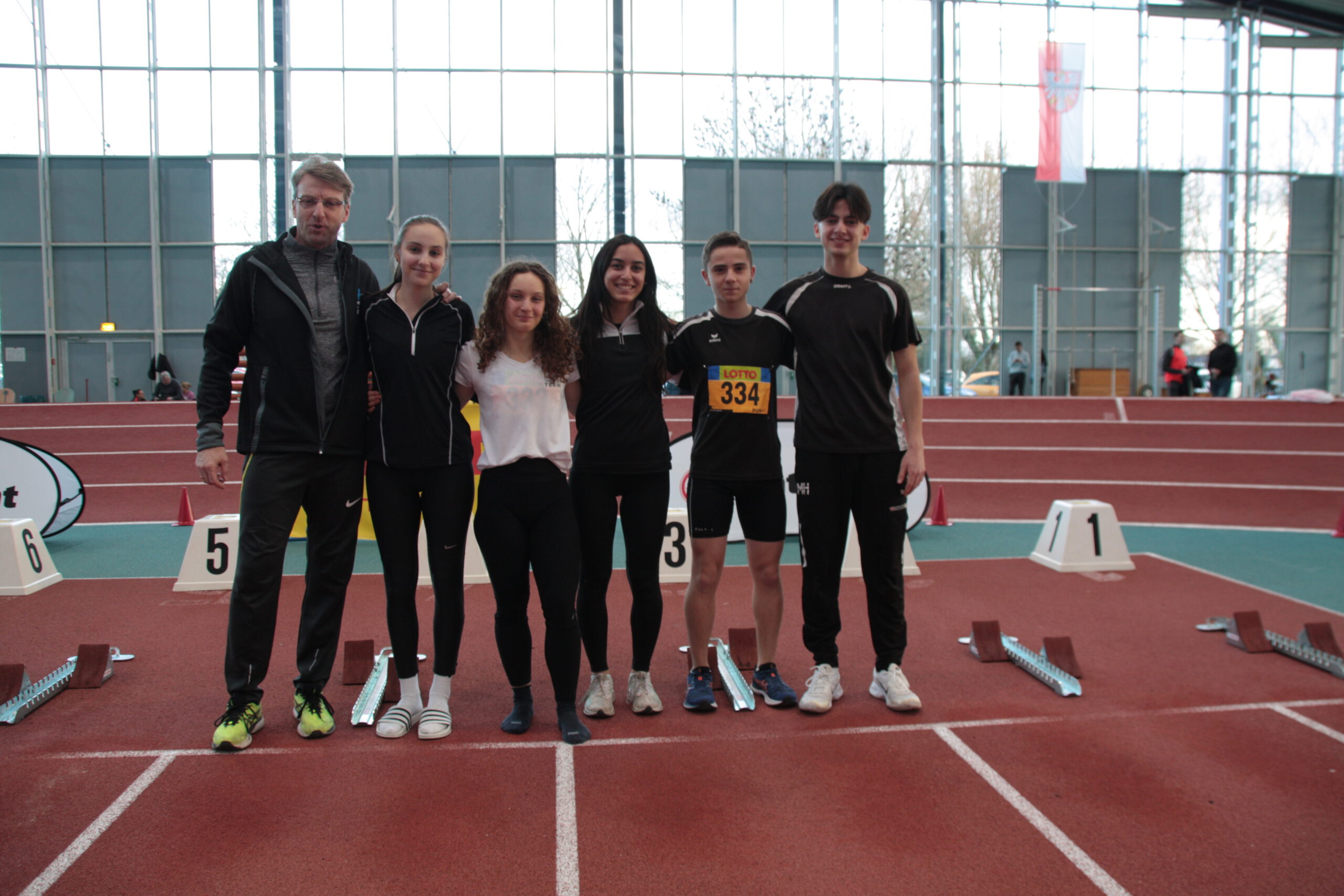 Zurück in der LeichtathletikHalle Abteilung Leichtathletik